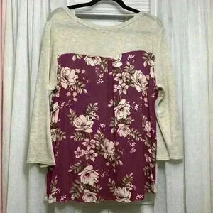 1X Papermoon Stitch Fix Blouse 3/4 sleeves worn twice. 2T